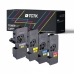 Multipack (4) Tonery CMYK (Azurová Purpurová Žlutá Černá) Kompatibilní s Kyocera ECOSYS - Nahrazuje TK-5240C (1T02R7CNL0)